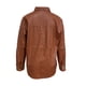 thumbnail image 5 of Chaqueta tipo camisa de cuero sintético para mujer, abrigo largo con botones, ropa de calle de otoño Ygjytge Marrón T XL para Mujer, 5 of 8