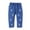 White, variant on Toddler Girl Pants Kids Denim Jeans Fashionable Pants Jeans Elastic Waist Comfort Girls' Jeans Gold 18 Months-24 Months