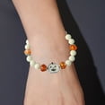 thumbnail image 4 of Luces de Halloween, joyería europea y para parejas de Halloween, nueva cadena de cuentas luminosas para fiestas navideñas, pulsera luminosa con cara de fantasma y calabaza, pulsera noctilucente de Hal, 4 of 5