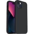thumbnail image 1 of Entronix Funda de Silicona para iPhone 15, Suave Al Tacto, Antiarañazos y Antigolpes, Color Negro, 1 of 7