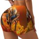 thumbnail image 1 of Balery Honeybee On Vibrant Flower Pantalones cortos de entrenamiento estampados para mujer, sin costuras, ajustados, para gimnasio, yoga, correr, deportes, ejercicio activo, fitness.-XX-Large, 1 of 8