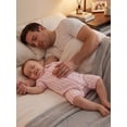 thumbnail image 5 of BemeyourBBs Newborn Baby Boy Girl Summer Clothes 0 3 6 Months Plaid Romper One Piece Outfit Short Sleeve Turn-down Collar Zipper Jumpsuits Shorts, 5 of 9