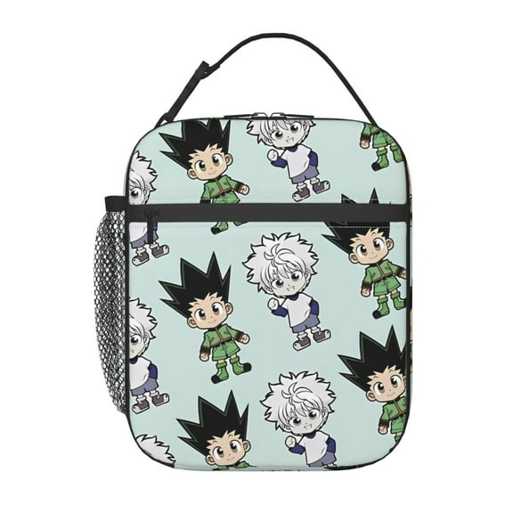 Hunter X Hunter Lunch Bag Insulated Cooler Box For Snacks Travel Picnic School Supplies Gifts