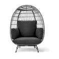 thumbnail image 4 of Silla de Mimbre Individual Ilios Innova Huevo Gris, 4 of 8