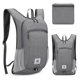 thumbnail image 4 of Bolsa de dos hombros Mochila plegable ligera impermeable para viajes, senderismo, ciclismo, mochila para hombres y mujeres, 4 of 8