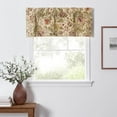 thumbnail image 2 of Ellis Curtain Regency Straight 3" Rod Pocket Valances for Windows 50" x 15" Antique, 2 of 5