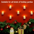 thumbnail image 7 of HL Rechargeable Tea Light Candles with Remote Timer,LED Tea Lights Candles Battery Operated,Waterproof Flameless Candles for Home Decor Seasonal Decor,100Hours,Amber,12Pack, 7 of 7