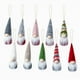 thumbnail image 1 of RV Juego de 10 adornos colgantes de gnomo para árbol de Navidad, gnomos de felpa hechos a mano, elfo sueco de Papá Noel, decoraciones colgantes para el hogar, decoración navideña, 1 of 5