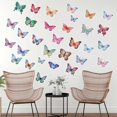 thumbnail image 1 of 8pcs Butterfly Wall Stickers, Big Butterfly Decorations for Wall Butterfly Room Decor Big Butterfly Decal Large Butterfly Decorations for Bedroom Nursery Room Décor, 1 of 7