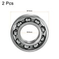 thumbnail image 2 of Uxcell Deep Groove Balls Bearings CN Open Type Chrome Steel 35x72x17mm, 2 of 4