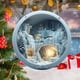 thumbnail image 1 of Round Acrylic Christmas Decorations Reindeer Hanging Sign Festive Wall Decorations, 1 of 6