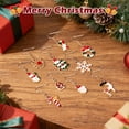 thumbnail image 6 of Naler Christmas Drop Dangle Earrings Jewelry Set for Xmas Women, 10 Pairs, Alloy, 6 of 6