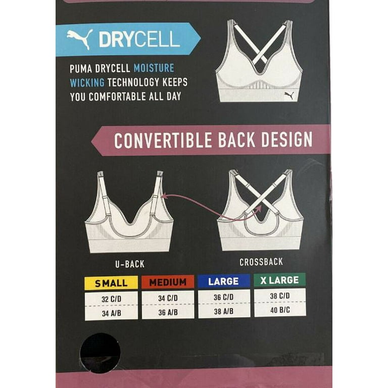 PUMA Womens 2 Pack Y-Back Seamless Sports Bra : : Clothing, Shoes  & Accessories