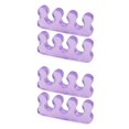 thumbnail image 3 of Seitruly 2X Toes Stretcher Multipurpose Foot Corrector Stabilizer Splitter Tool Seperatoring Spliting Applicable Adult Widely Feet Device Violeta 2piezas, 3 of 6