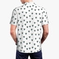 thumbnail image 4 of Balery Turtle Printed Men’s Short Sleeve Polo Shirt, Midweight Men's Shirt,Golf Polo shirts -Small, 4 of 9