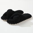 thumbnail image 2 of Invierno para hombre y mujer zapatos cálidos antideslizantes y esponjosos (negro 40-41 para 39-40), 2 of 8