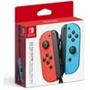Restored Nintendo Switch Joy-Con Pair, Neon Red and Neon Blue (Refurbished)