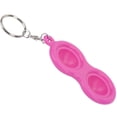 thumbnail image 1 of Fdit Hand Toy,Stress Relief Keychain Push Bubble Key Rings Hand Sensory Puzzle Toy Silicone for Students Adults Children, 1 of 8