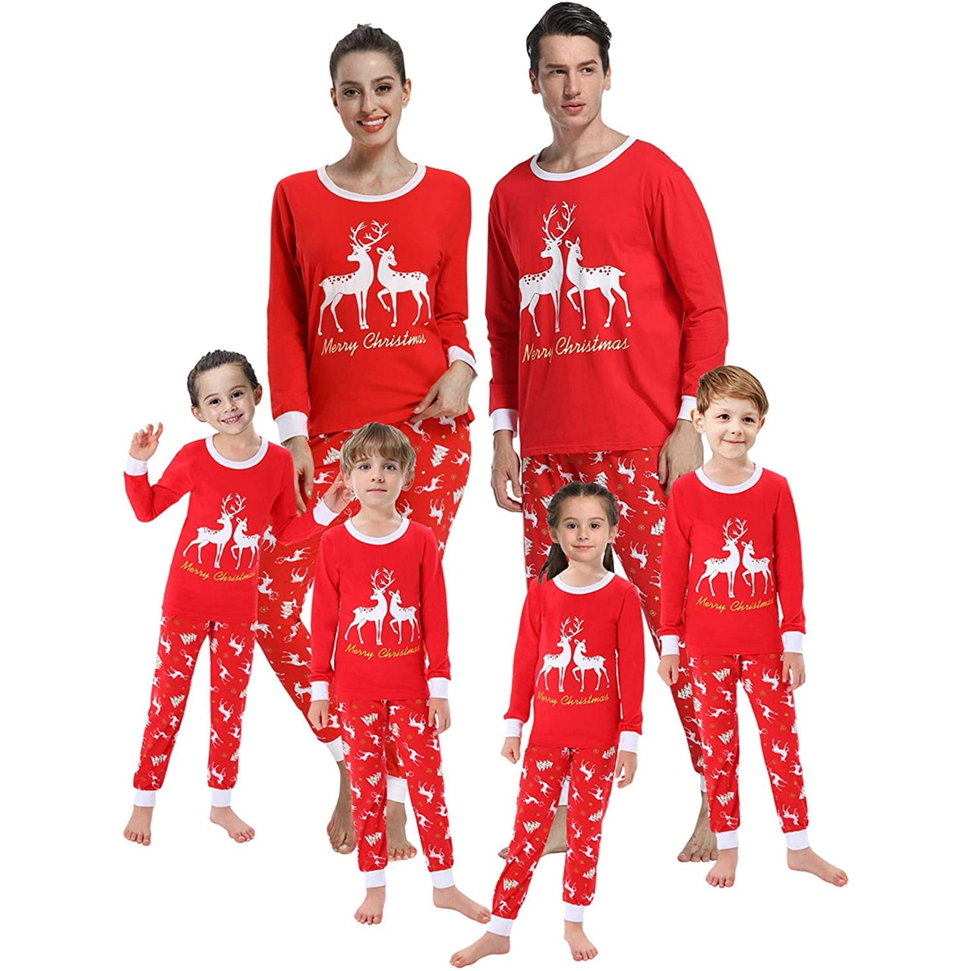 Girls Pajamas Children Hear Clothes Size 2 10 Years Walmart