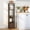Columbia Walnut & Black, variant on HOMLUX 5-Tier Open Shelf Bookcase, Compact Storage Bookshelf with Bin for Living Room Bedroom Office, Frenc Oak Grey & Black