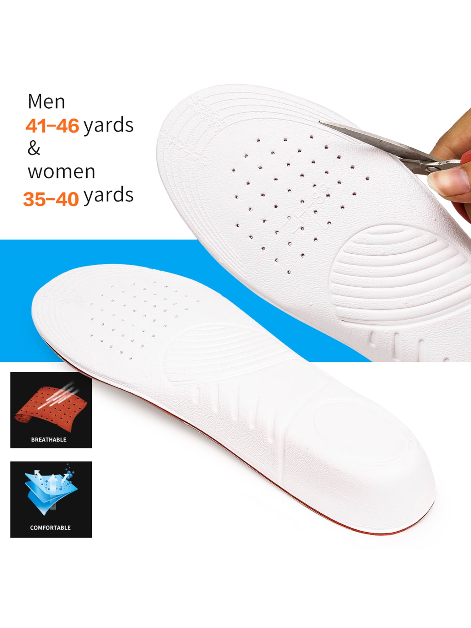 Invisible Height Increase Heel Cushion Pad Insole upto 6cm - Royalkart -  The Urban Store