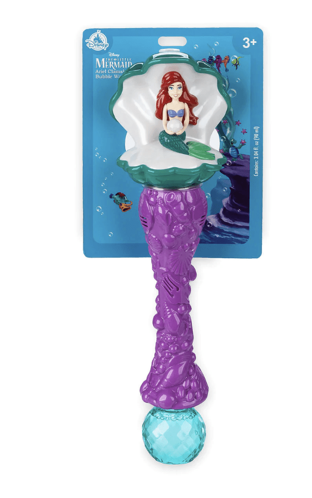 Disney Parks Ariel Clamshell Bubble Wand New 9444