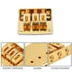 thumbnail image 5 of Cigarbox Puente de guitarra, duradero Puente de guitarra fija de 3 cuerdas Puente de guitarra eléctrica El mejor de su clase, 5 of 8