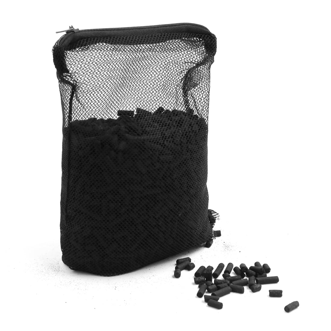 Black Mesh Bag Aquarium Fish Tank Activated Carbon PreFilter Filter