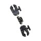 thumbnail image 5 of Abrazadera de doble cabezal Super Clamp Soporte de cámara Brazo ajustable Soporte de manillar para 22 centímetros, 5 of 9