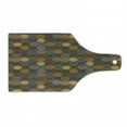 thumbnail image 1 of Aboriginal Cutting Board, Abstract Dotted Ornamental Rounds with Folkloric Influences, Decorative Tempered Glass Cutting and Serving Board, in 3 Sizes, by Ambesonne, 1 of 2