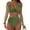 Army Green, variant on Women's Swimwear Tankini Set Beach Pool Cover Up Hollow Out Bikini Top With Swim Shorts Conservative Two Piece Bathing Suit Vintage Bathing Suits for Women Skirt Swimsuits for Big Busted Women Bathing