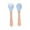 C, variant on Wooden Handle Fork Spoon Set Tableware Kitchen Cutlery Smooth Finish For Dining Camping Travel Hot Place Mats Outdoor Place Mates Place Mats for Dining Table Small round Table Mats Dinner Table Mats