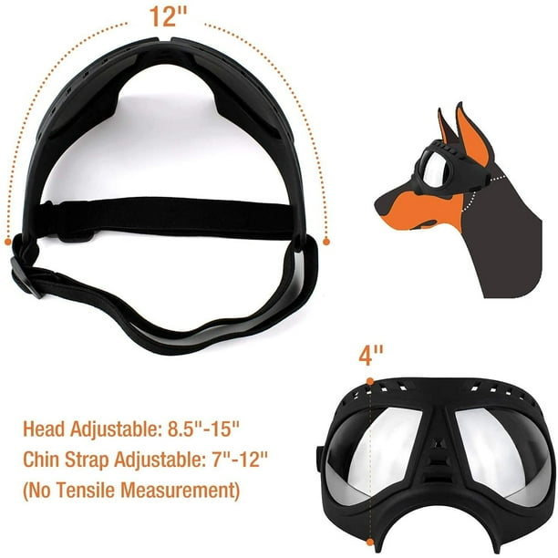 Dog Goggles Large Breed Dog Sunglasses Dog Eye Protection for