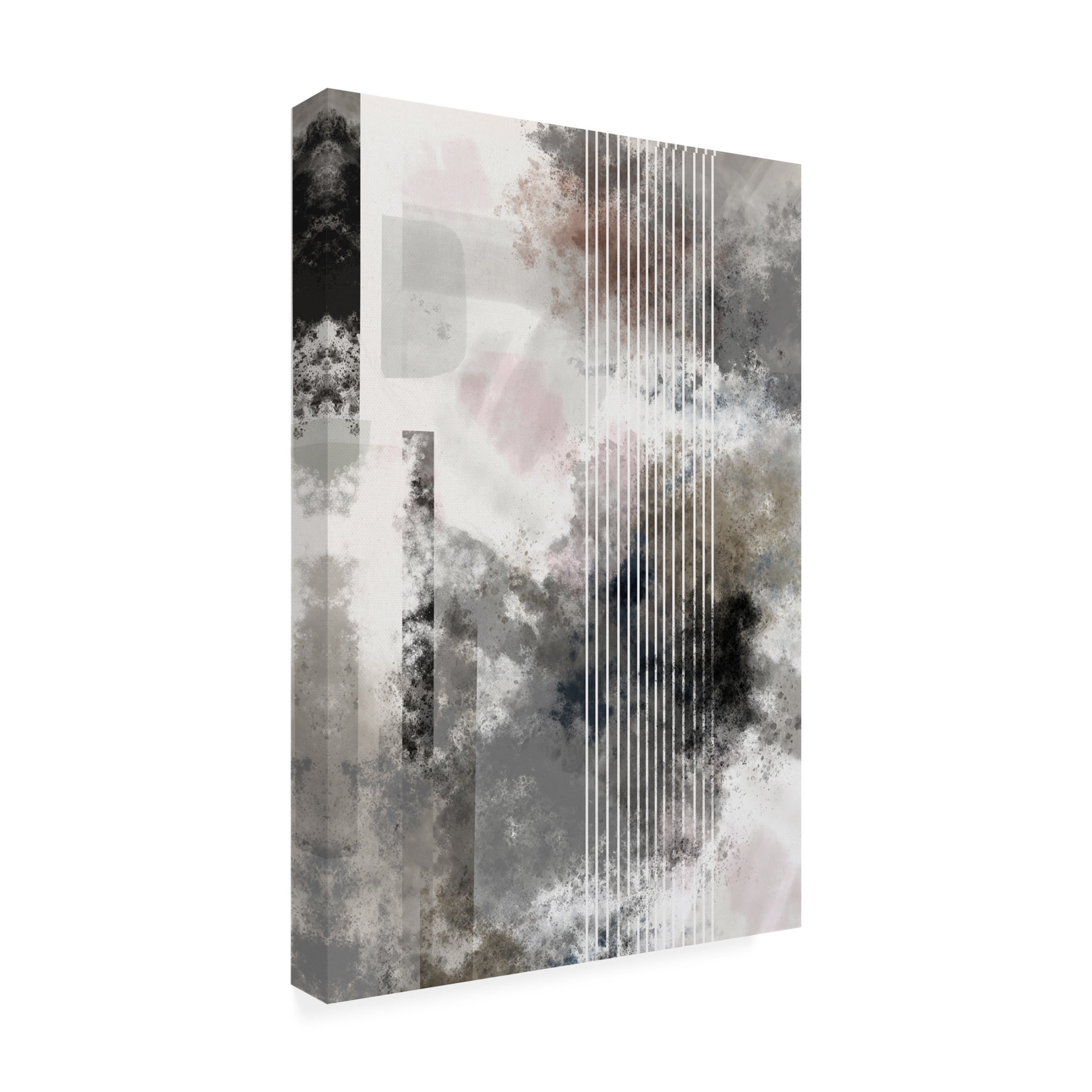 Trademark Fine Art Pictufy Studio Stripes 01 Canvas Wall Art