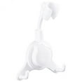 thumbnail image 1 of Abbracc 6xShower Head Holder 360 Degree Rotatable Handheld Flexible Showerhead Bracket White, 1 of 8