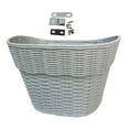 thumbnail image 3 of Almencla Bike Basket Bike Accessory Removable Most Adult Bikes Waterproof Cycling large gray, 3 of 8
