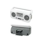 Belkin XM Audio System - Speaker dock - with Sirius XM satellite radio cradle - white - for Audiovox Xpress; Delphi XM Roady XT