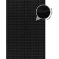 thumbnail image 6 of CAMILSON Ultra Soft High Pile Fluffy Non-Slip Indoor Area Rugs Black 2x7, 6 of 9