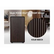DIYPC DIYmATX06Wood DIY-mATX06-Wood Micro ATX Mid Tower Case Black/Walnut
