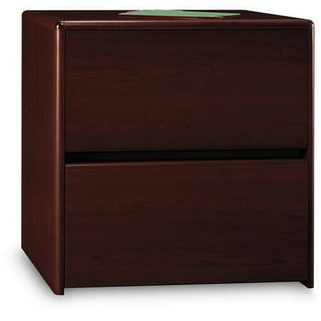 Bush Furniture Northfield Lateral File Cabinet in Harvest Cherry