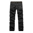 thumbnail image 4 of Men's Fashion Casual Pocket Pure Color Thickened And Padded Work Pants, 4 of 4
