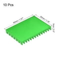 thumbnail image 2 of Uxcell Electronic Radiators Aluminium Heatsink 30x40x5mm for CPU Green 10 Pack, 2 of 5