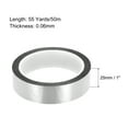 thumbnail image 2 of Uxcell Silver Tone Metalized Tape 1 Inch x 55 Yards Decor Tape for DIY, 2 of 6