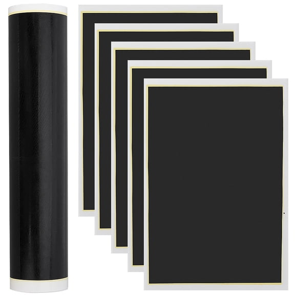 6Pcs Black Laser Engraving Marking Color Paper 15.3x10.6 Inch Laser Engraving Paper for Ceramics Glass Metal Cutting DIY