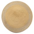 thumbnail image 1 of Vinyle Round Napperon Avec Border (Gold) (Ensemble De 12), 1 of 1