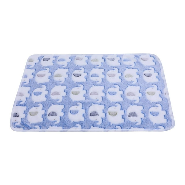 Tapis de Lit pour Animaux Doux Réversible pour Chats et Chiens, Coussiné, Soutien, Lavable, Durable, Tapis de Sol pour Cage, Confortable, Usage Intérieur