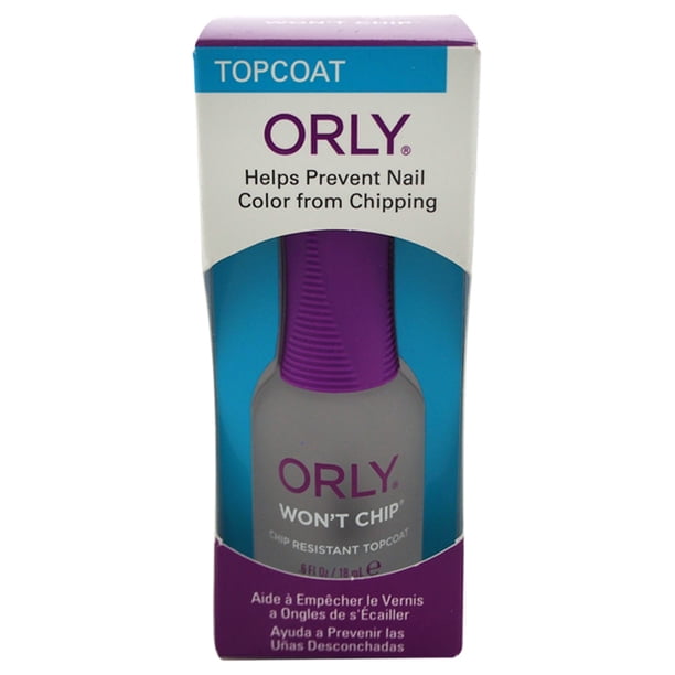 Esmalte de uñas No se astilla Orly Capa superior resistente a las astillas 0.6 oz