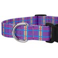 thumbnail image 5 of Deluxe Grape Plaid Dog Collar Limited Edition - Made in The U.S.A., 5 of 5