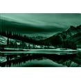 thumbnail image 2 of Startonight Canvas Wall Art Black and White Abstract Canada Landscape, Dual View Surprise Artwork Modern Framed Ready to Hang Wall Art 100% Original Art Painting 23.62 X 35.43 inch, 2 of 9