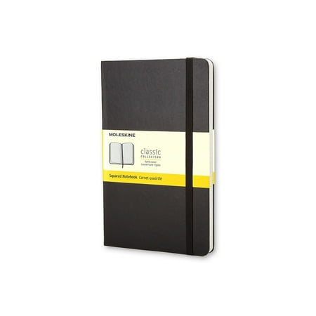 UPC: 9788883701139 | Moleskine Classic Squared Large Notebook Hard Cover Black 5 x 8.25 in.